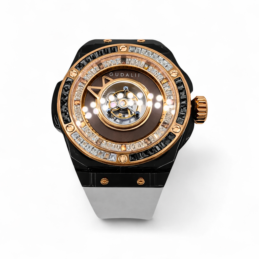 Gudalii Baguette Oro Rosa Nero