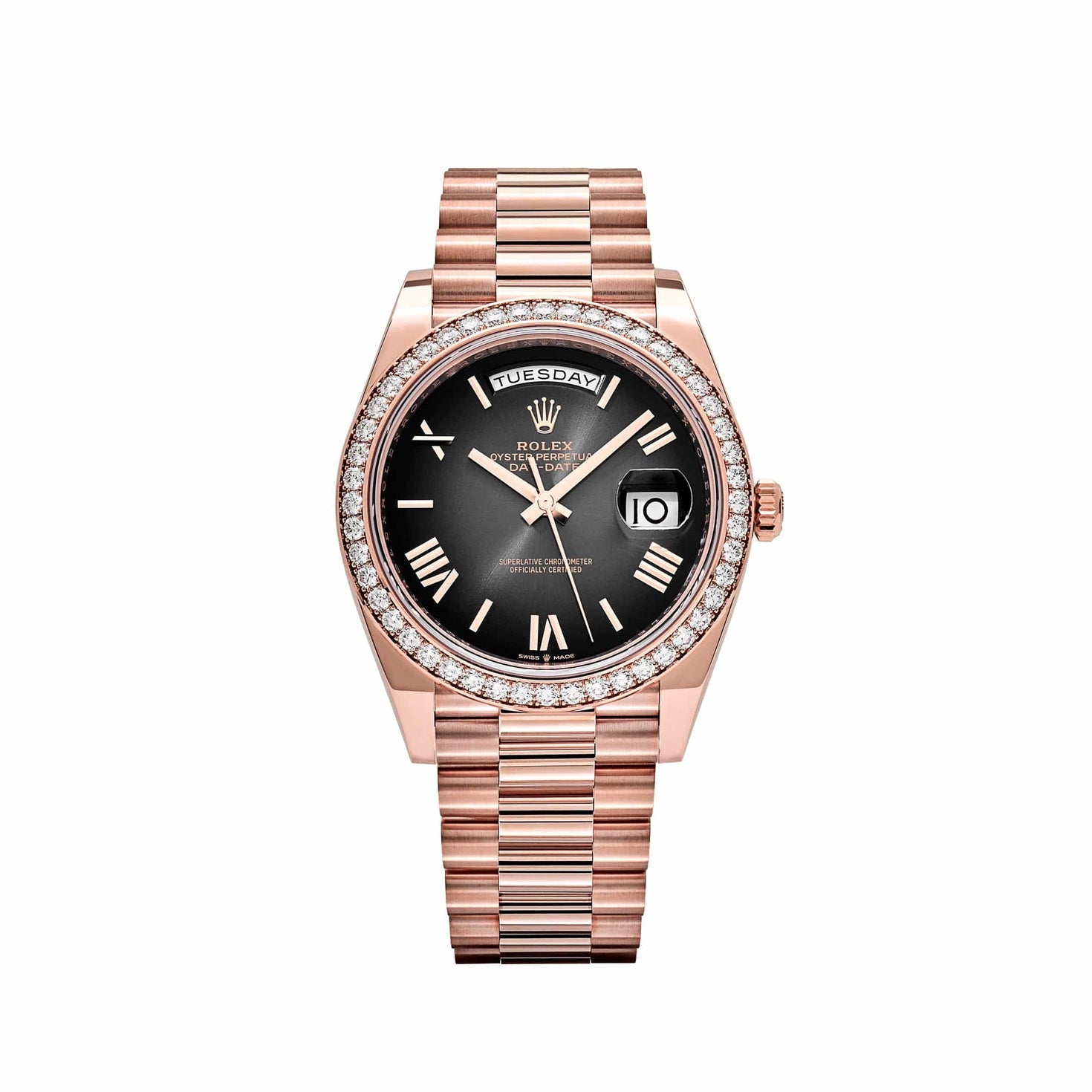 Rolex Day-Date 228345RBR Rose Gold